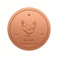 thumbnail image 1 of Bird Bath Copper Disc,0.6mm Reinforced 99.99% Pure Copper Cleaning Disk for Physical Safe Clean Water for Outdoor Birdbaths, 1 of 4