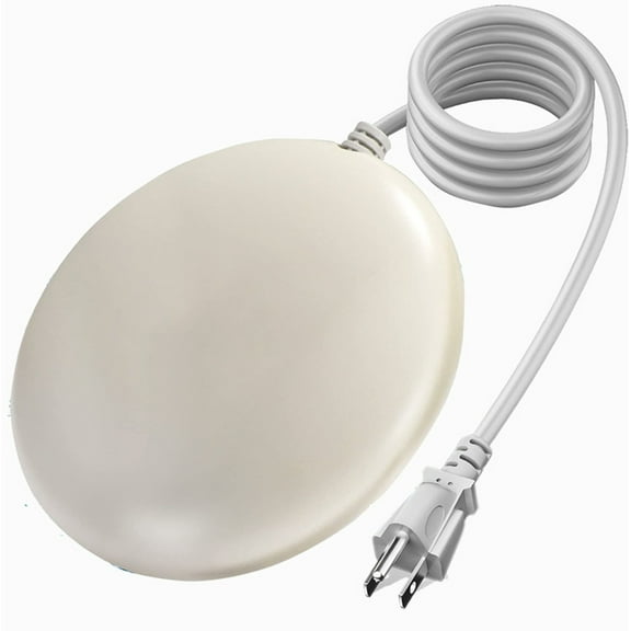 Bird Bath Heater for Outdoors in Winter, Pond Deicer 70 Watts Birdbath Water Thermostatically Controlled for Patio Law