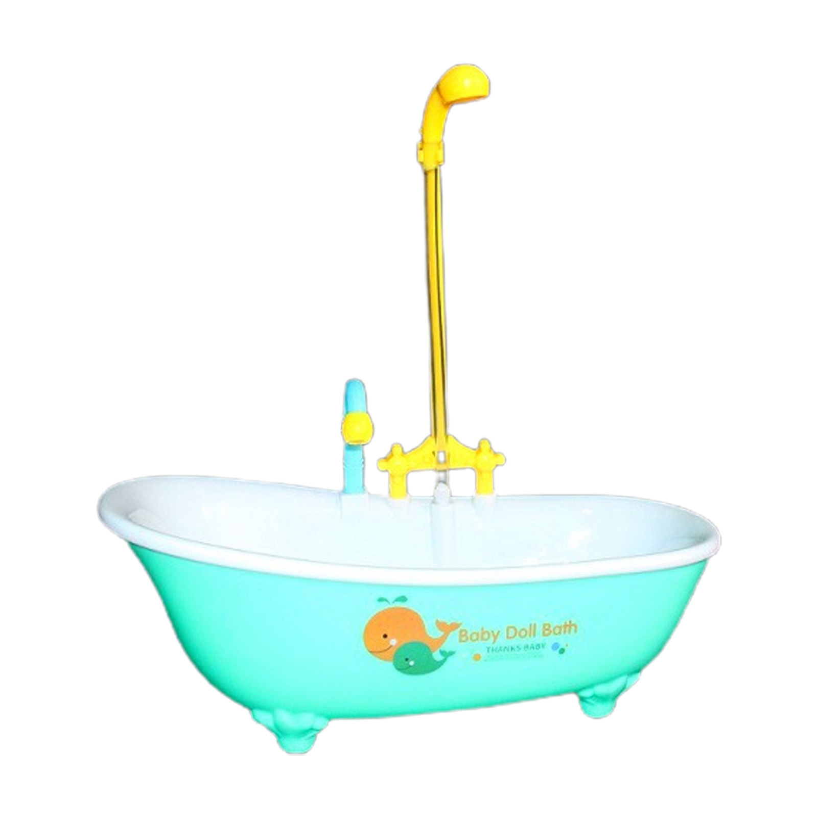 Bird Bath Tub Parrot Automatic Bathtub Toy with Faucet for Washing