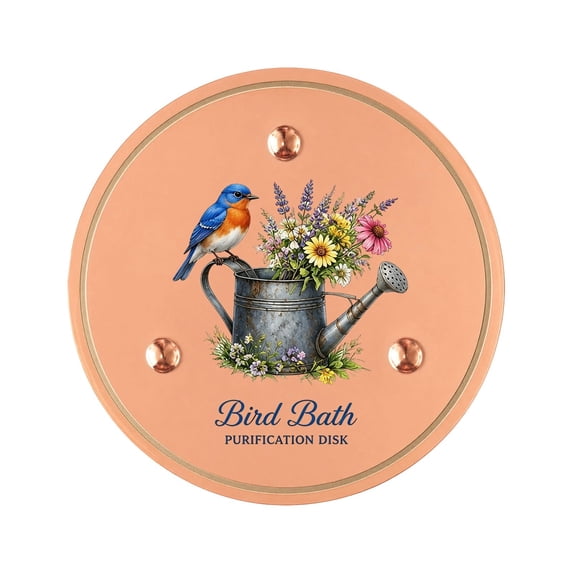 Bird Bath Water Purifier Discs Natural Enzyme Cleaner For Bird Baths Outdoor Garden Pond Water Treatment
