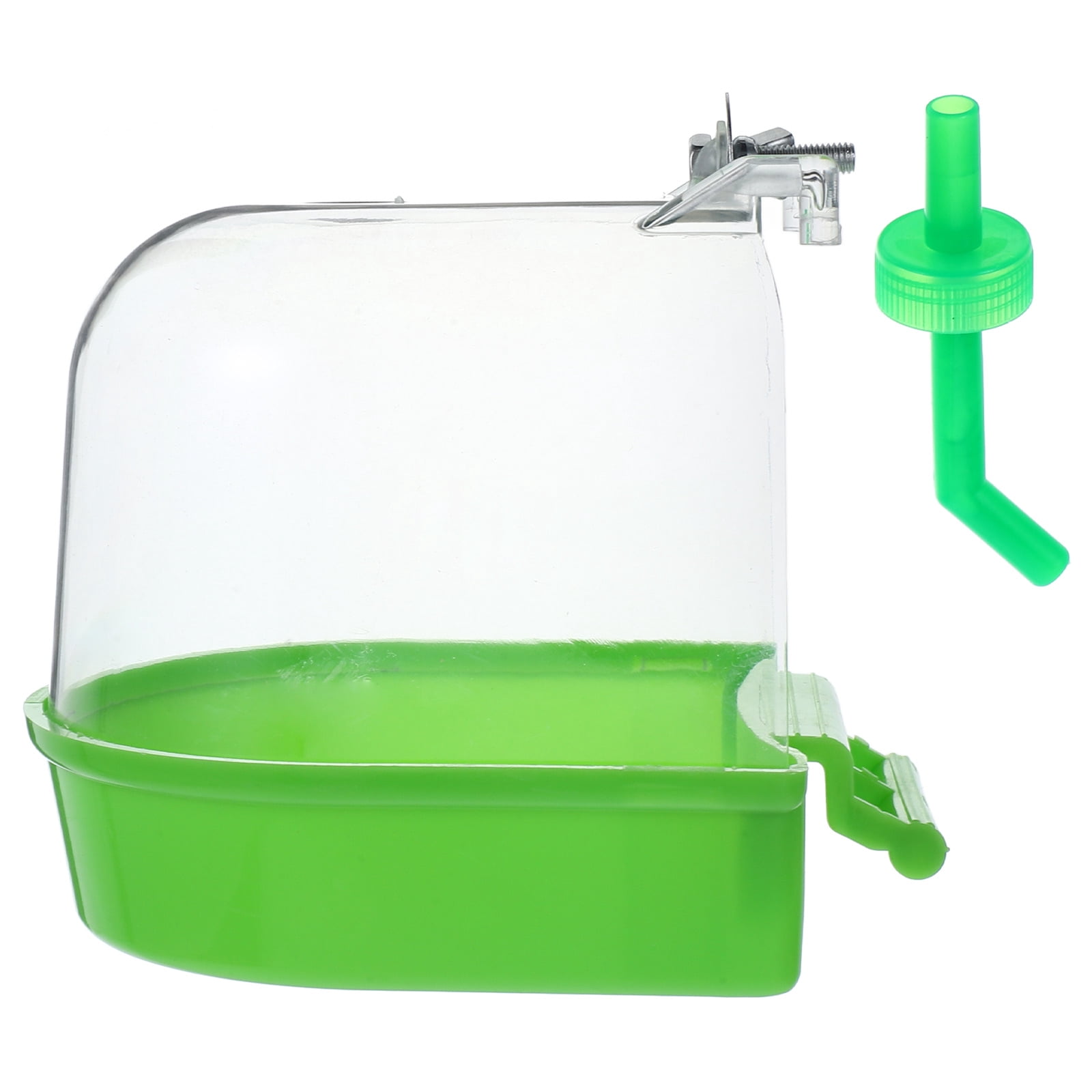 Bird Bath for Cage Bird Bath Tub Parrot Bathing Tub Shower Box Bird ...