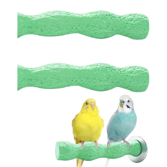 Bird Beak Grinding Stone, Anti-Slip Nail Trimming Stick Resin, Cage Perch Stand Platform, Claws Trimmer Chewing Toys for Birds