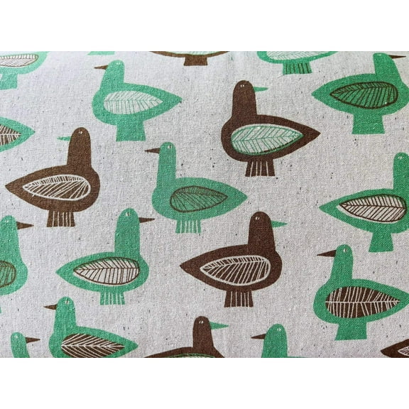 Bird - Bird Canvas - Hokkoh - Japanese Fabric - Lightweight Canvas