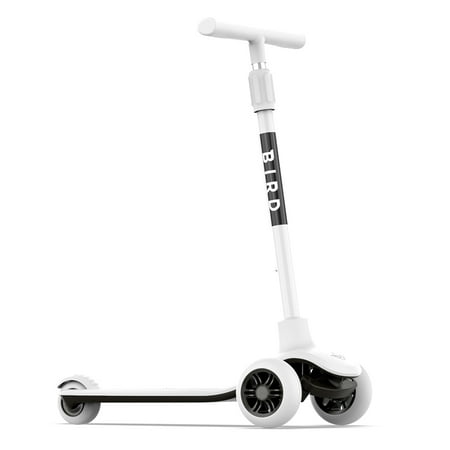 Bird - Birdie 3-Wheeled Kick Scooter for Kids - Dove White