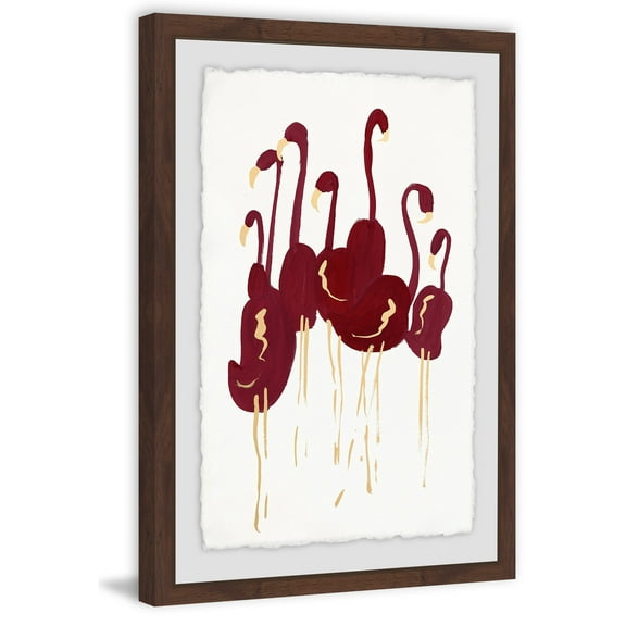 Bird Brood Framed Painting Print