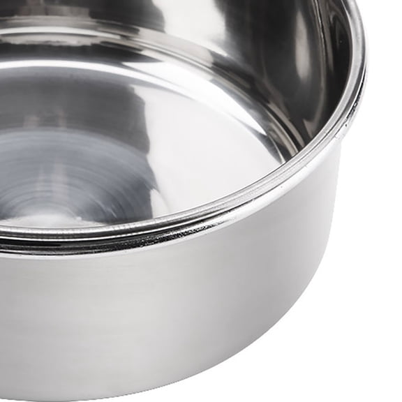 Bird Cage Accessory <span Style="background:red"></span> Food Bowl, Bird Cage Feeder Dishes Stainless Steel <span Style="background:red"></span> Feeder, Food Water Feeding Bowl For