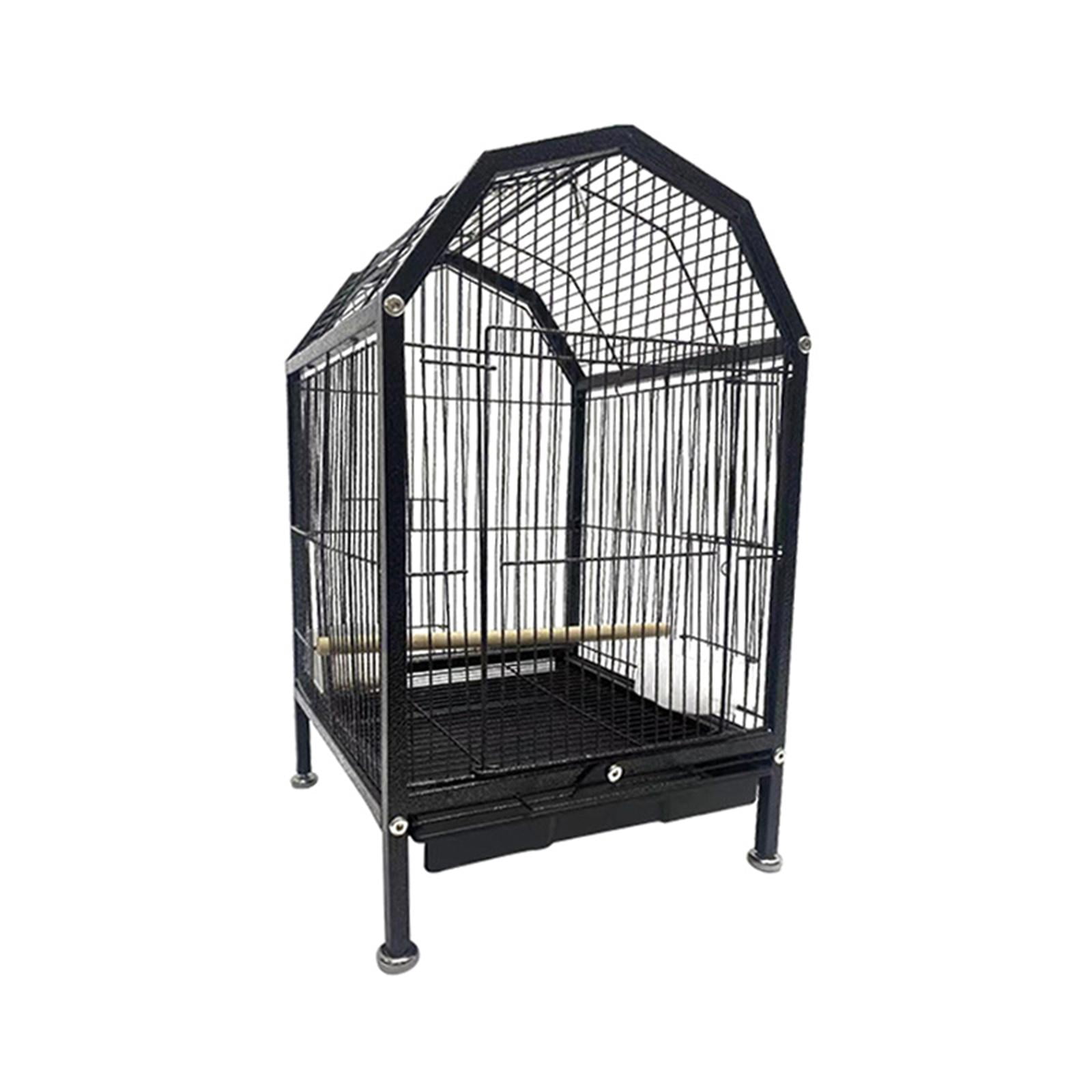 Image showcasing Bird Cage Bird Feeder Pet House Large Birdcage for Canary Cockatiel ...