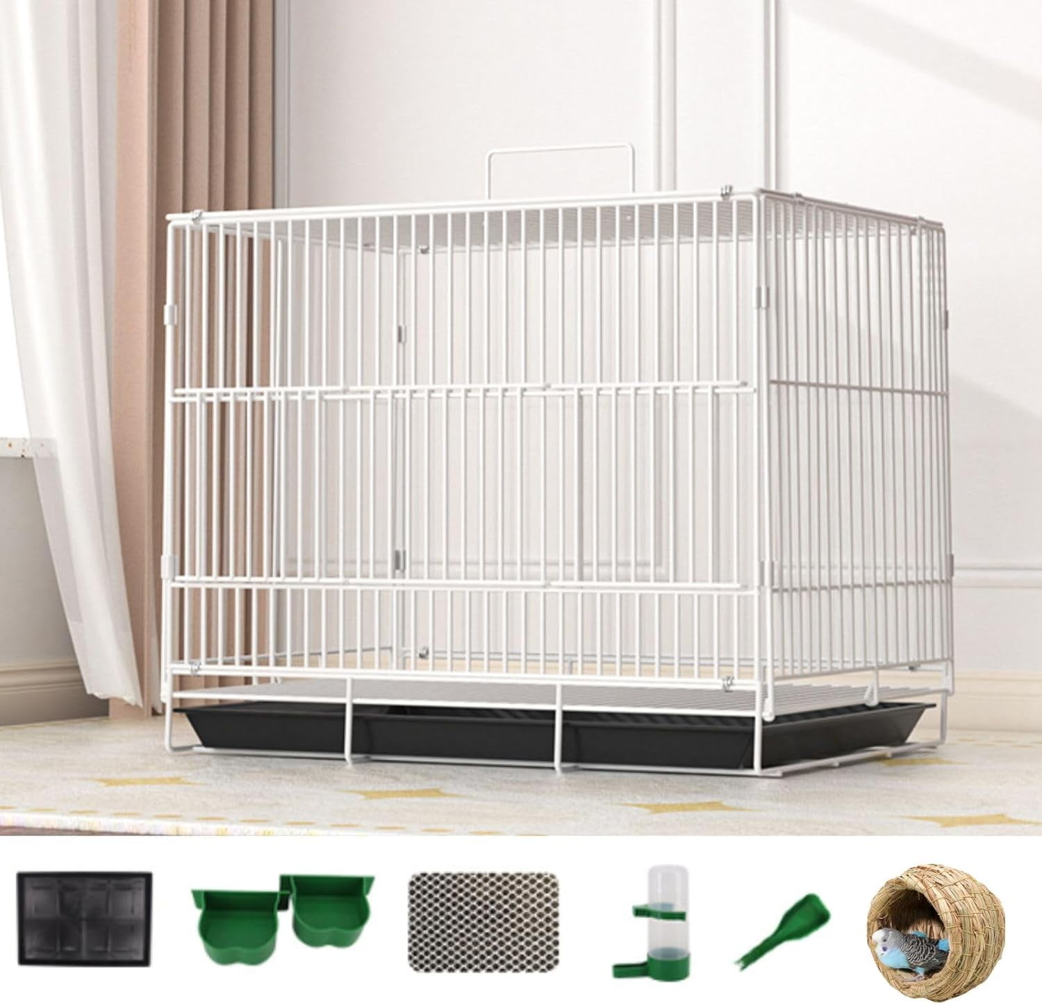Curated visual reference: Visual Reference: Bird Cage Flight Cage Lightweight Starter Kit With Birdcages And