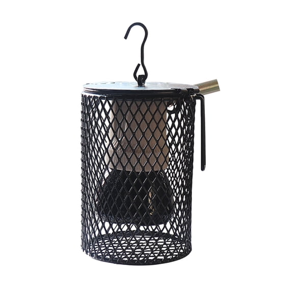 Bird Cage Heater Winter Ceramic Heat Lamp Metal Heat Emitter 30s Fast Warm up No Light Emission 2000hrs Lifespan for Parrots