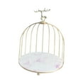 thumbnail image 1 of Bird Cage Rack Cosmetic Holder Kitchen Rack Lipstick Jewelry for Women Girls deer 19.5cmx22.5cm, 1 of 6