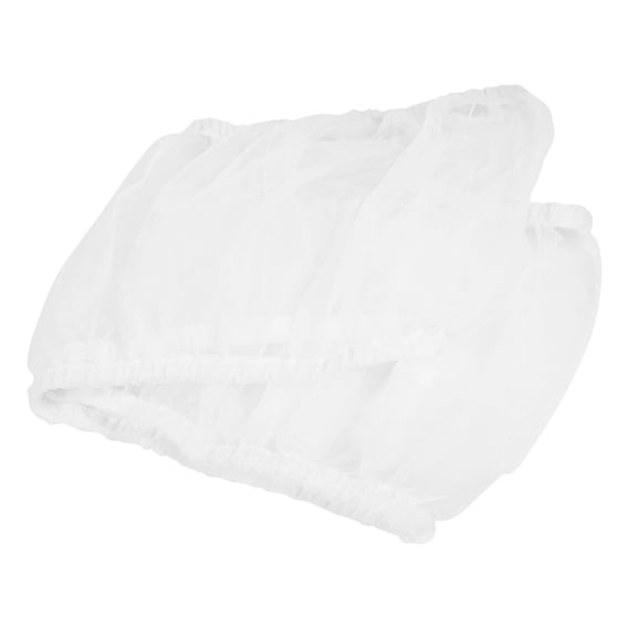 Bird Cage Seed Catcher Large Stretchy Form Fitting Mesh Skirt Cover For Parrot Enclosures Prevent Scatter And Mess Reusable Adjustable