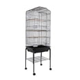 thumbnail image 1 of Bird Cage with Wheels,  Breeding Cage for Parrots, Large Bird Cage on Balconies, in Homes, Shops, and More (18*14.6*54in), 1 of 12