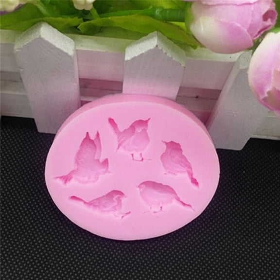 Bird Cake Decorating Silicone Mould Fondant Chocolate Sugarcraft Icing Craft DIY