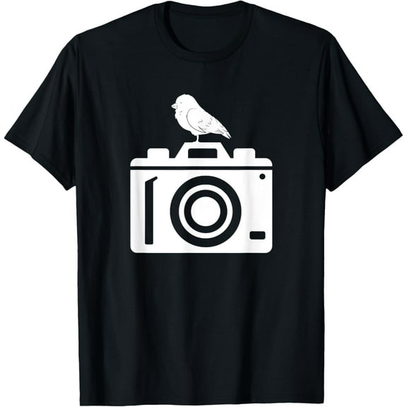 Bird Camera for a Bird Watcher Bird Watching Birding T-Shirt