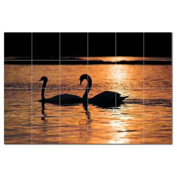 Bird Ceramic Tile Mural Kitchen Backsplash Bathroom Shower, 402158-L64