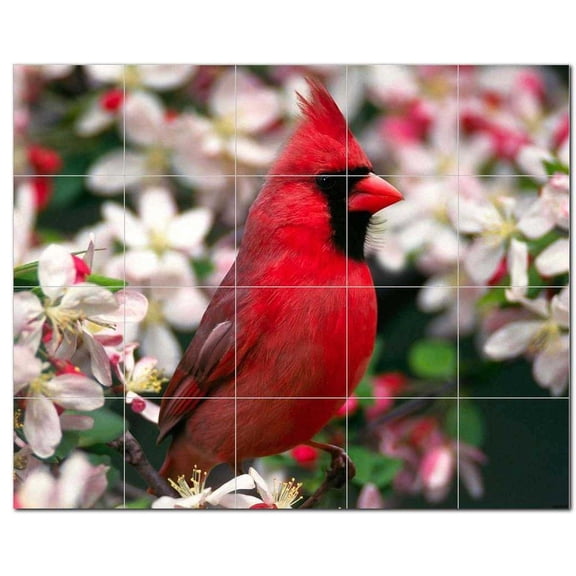 Bird Ceramic Tile Mural Kitchen Backsplash Bathroom Shower, 402163-M54