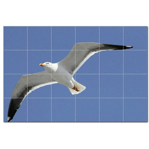 Bird Ceramic Tile Mural Kitchen Backsplash Bathroom Shower, 402218-L64