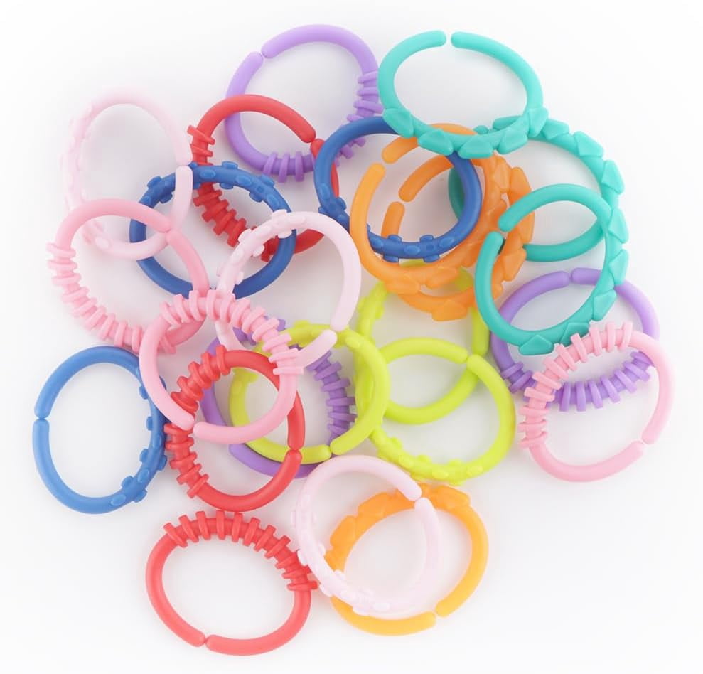 Bird Chewing Toy Parrot Plastic Link DIY Cage Accessories