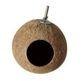 thumbnail image 1 of Bird Coconut House,Hamster House,Coconut Shells can Fixed in Bamboo, Birdcages, Hamster Cages, 1 of 6