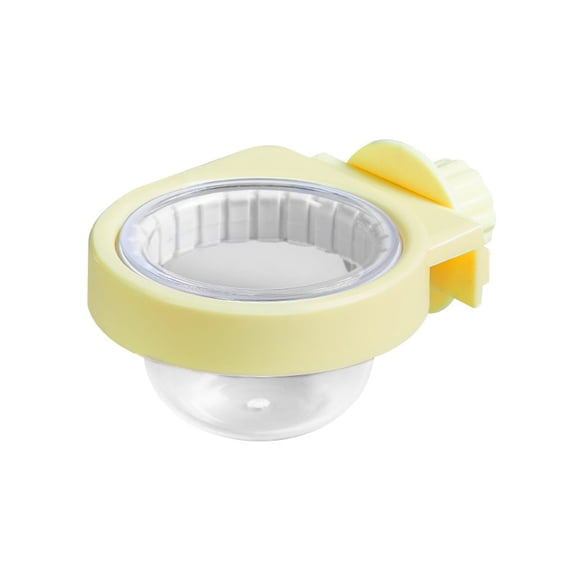 Bird Container With AntiSpill Edges Bird Bowl For Cockatiel Conure Budgies Cage Accessories Space Saving