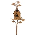 thumbnail image 1 of Bird Courtyard Decoration Outdoor Bird Garden Decoration Natural Wooden Bird for Wild Birds Attract Feathered to Your Yard, 1 of 7