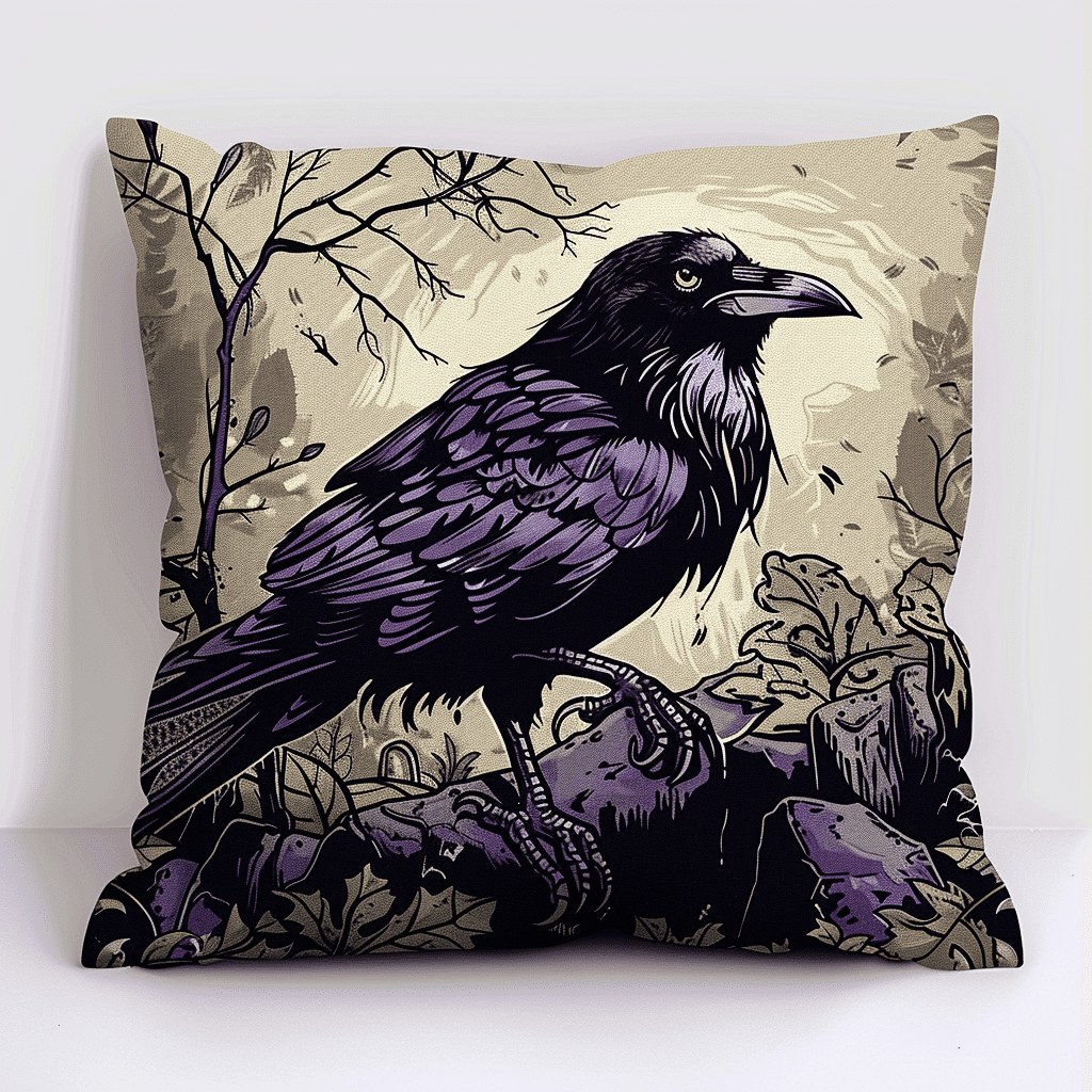 Bird Cross Stitch Pillowcases Kits , 45X45CM , Cross Stitch Kits for Beginner (11 Count)