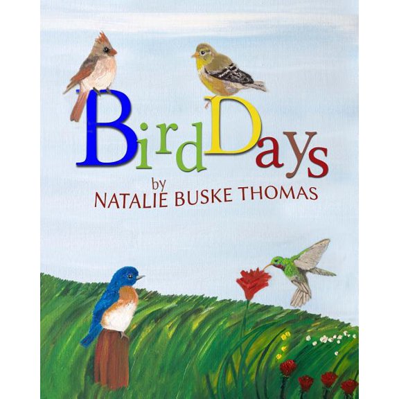 Bird Days : A Watch me Paint Book (Paperback)