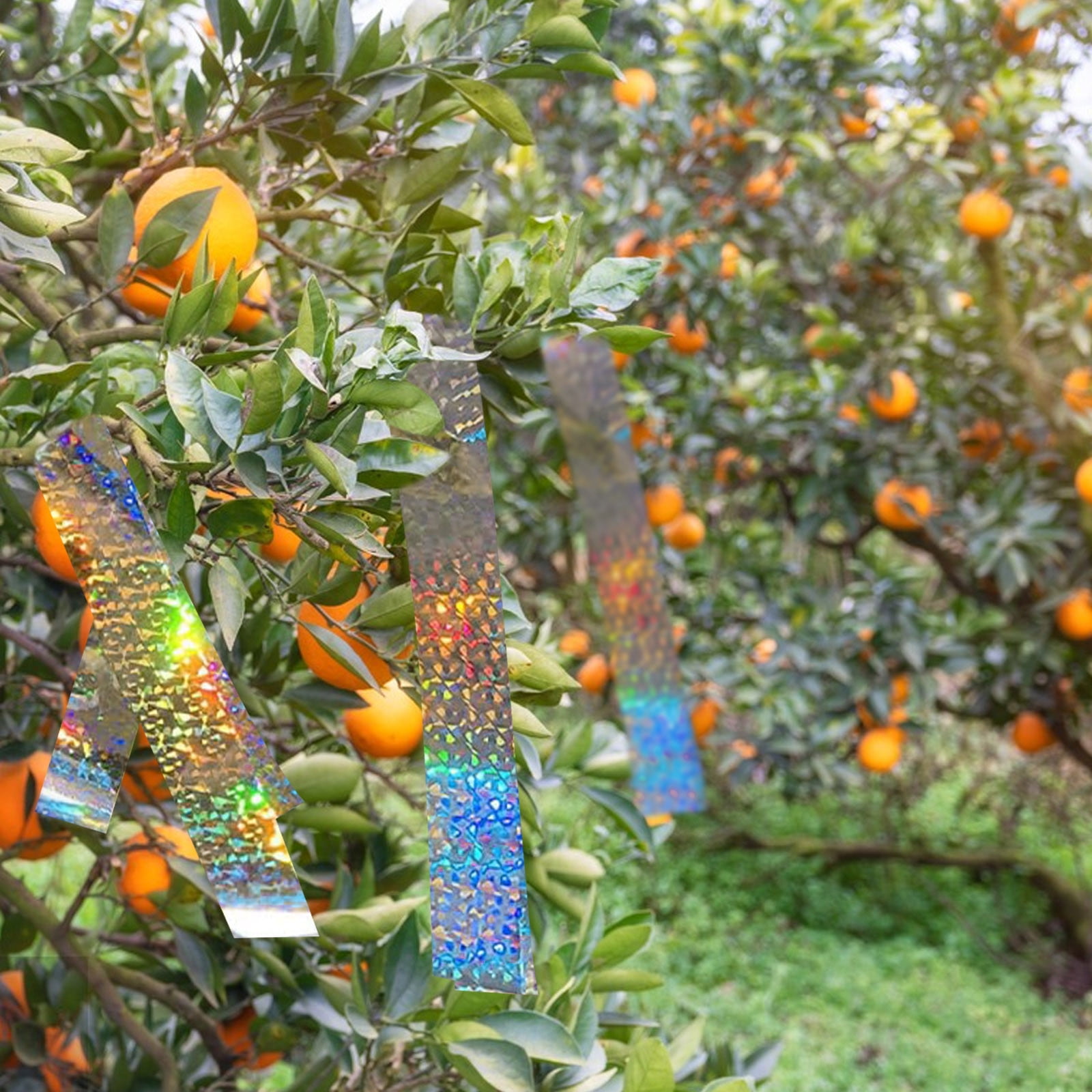 Bird Deterrent Reflective Scare Tape Long Time Control Dualsided