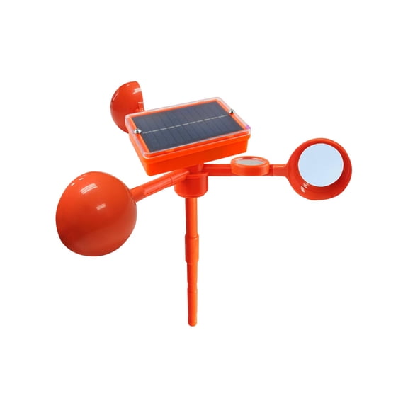 Bird Device Solar Powered Reflective Voice Activated Outdoor 1 Pack for Yard Garden Farm Field Protection