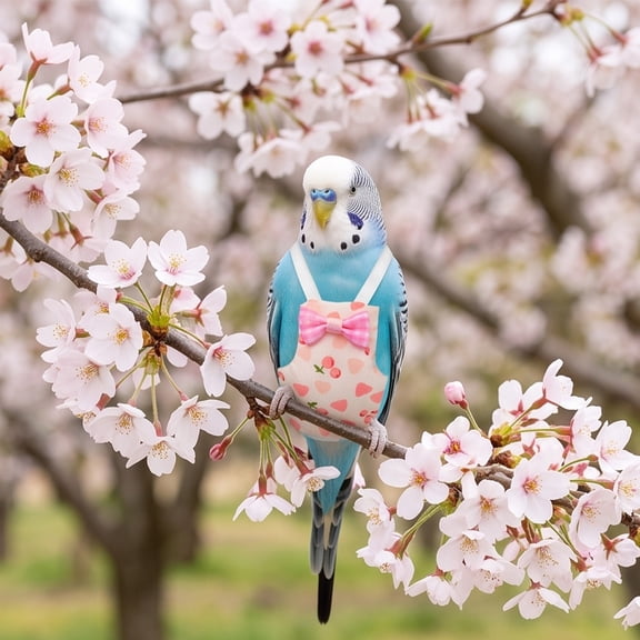 Bird Diaper Flight Suit With Poop Pocket Reusable Parrot Clothes For Budgie Cockatiel Peachface Parakeet Washable Outdoor Bird Diaper Outfit White S