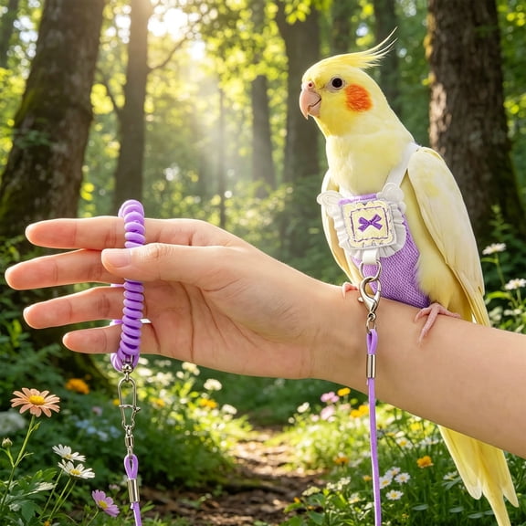 Bird Diaper Parrot Hygiene Accessory Reusable Bird Care Supplies For Small Birds Parakeets Cockatiels Finch Clean Protection Pet Bird Accessories Purple
