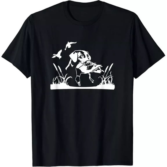 Bird Dog Duck Hunting Willow In The Marsh Hunter Gift Men's Unisex T-Shirt S-5XL