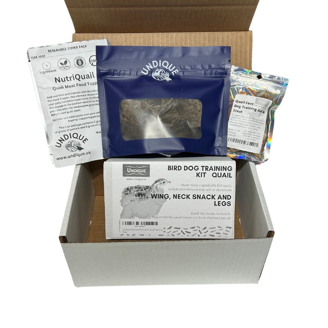 Bird Dog Training and treats gift set