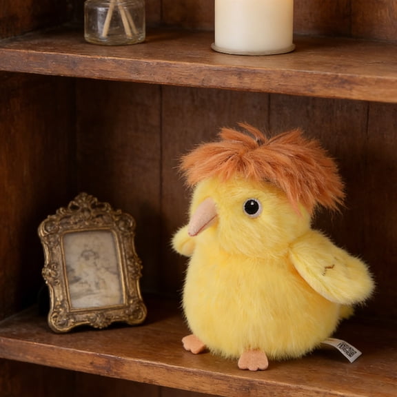 Bird Doll Simulation Sparrow Plush Toy, Cute Stuffed Animal for Office Home Decoration