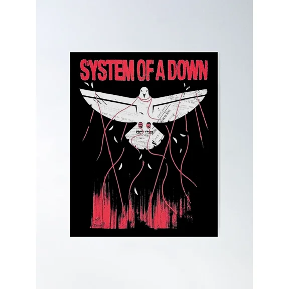 Bird Down - System Of A Down Poster Unframed Size 24''x36'' GooGate