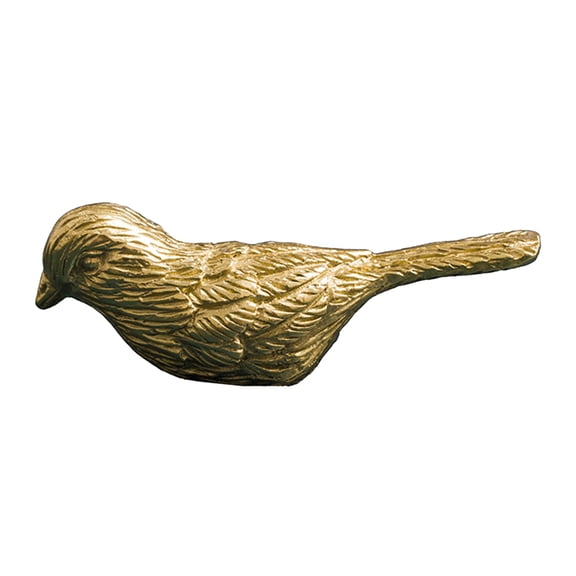 VORCOOL Closet Door Knobs Birds Golden Copper 1 Pcs