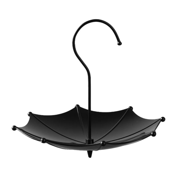 Bird Feeder Bird Food Holder Garden Ornament Featuring a Unique Hanging Umbrella Shape for Outdoor Backyard Porch