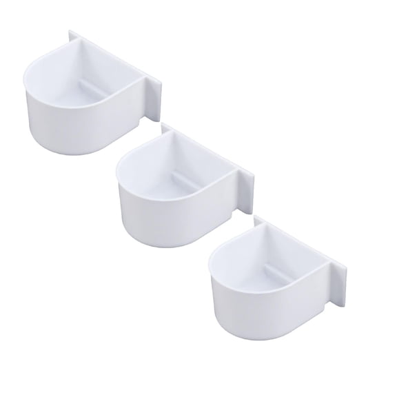 Bird Feeder Bowls for Cage â Sturdy Food & Water Cups for Parrots, Conures & Small Pets, Secure Clip-On Design for Easy Cleaning & Refilling
