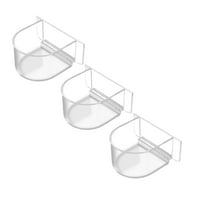 Bird Feeder Bowls for Cage â Sturdy Food & Water Cups for Parrots, Conures & Small Pets, Secure Clip-On Design for Easy Cleaning & Refilling