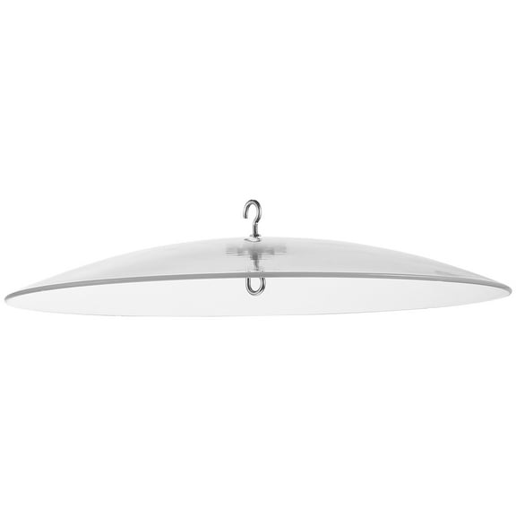 Outdoor Bird Feeder Cover with Hooks for Hanging, Protective Rain Shield for Flowerpots, Squirrel Plastic and Iron