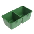 thumbnail image 1 of Bird Feeder Drinking Water Cups Plastic Hanging Food Bowls with Hooks for Cage, 1 of 10