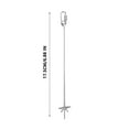 thumbnail image 1 of Bird Feeder​ Fruit Bird Feeder Black Metal Pole Hanging Design Green Leaf Background Outdoor Garden Wildlife Outdoor Bracket Installation, 1 of 3