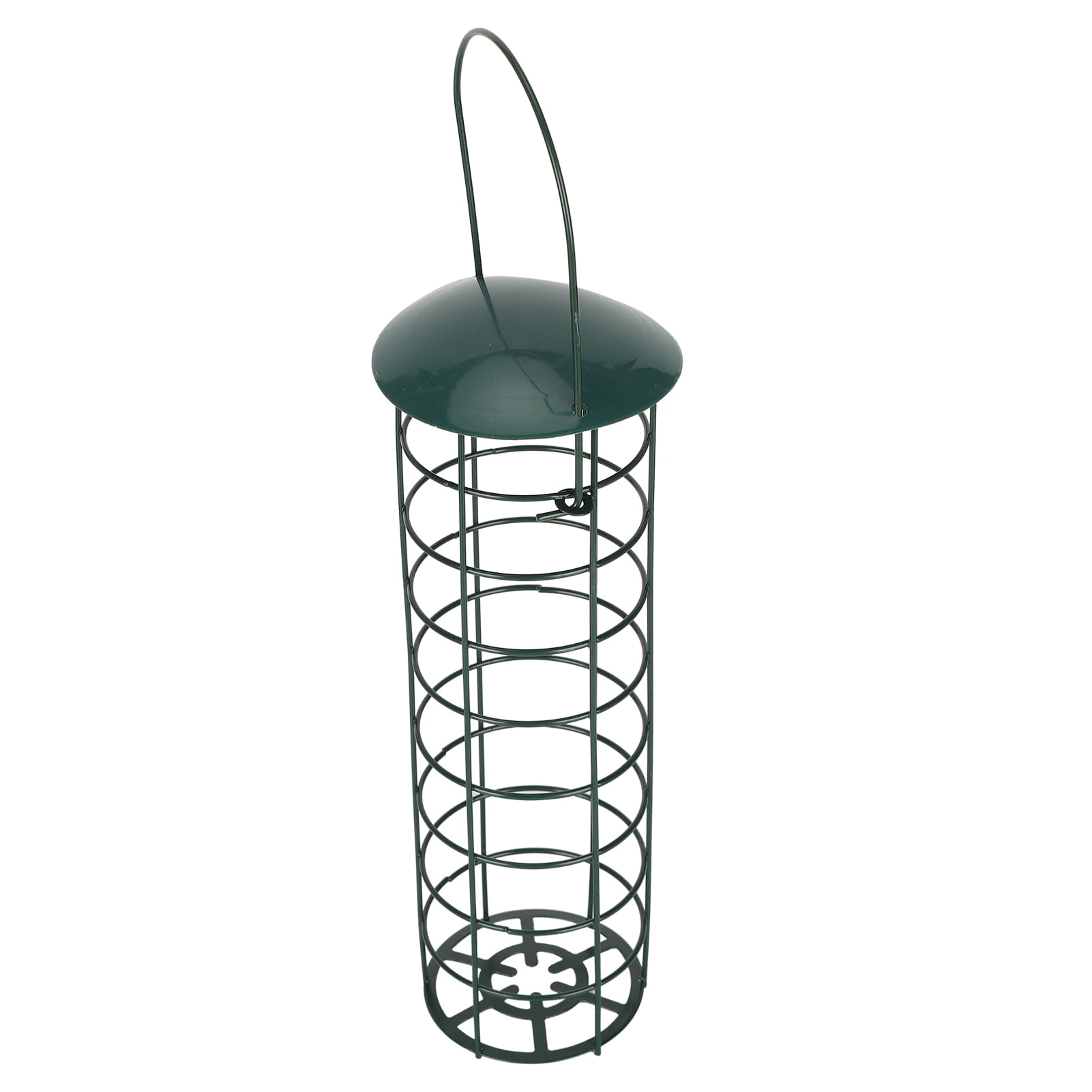 Bird Feeder, Hanging Caged Tube Feeder Birds Food Feeder Squirrel Proof Outdoors for Garden Yard