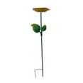 thumbnail image 1 of Bird Feeder Metal Bird Bath Iron Construction Weather Resistant Outdoor Garden Courtyard Decoration, 1 of 9
