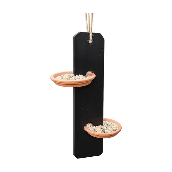 Bird Feeder for Outdoor Garden Watching, Durable Squirrel Proof Feeder with Easy Clean Design, Weather Resistant Construction for All Seasons Wild Birds