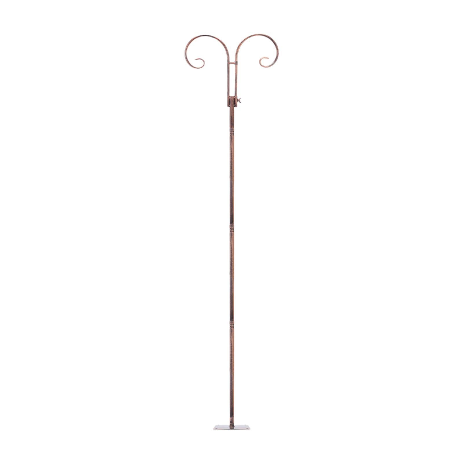 Bird Feeder Pole Hanging Plant Stand Shepherds Hooks Waterproof Iron for Garden Party Wedding Ceremony Decoration