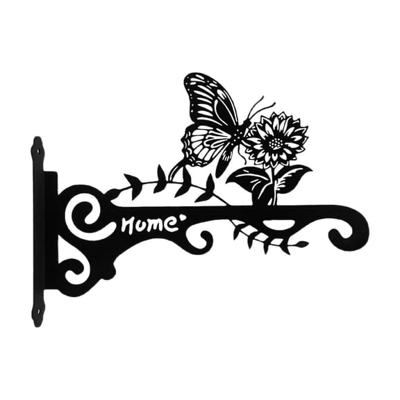 Bird Feeder Pole, Wall Plant Hanger Indoor and Outdoor, Heavy Duty Plant Hooks for Hanging - Rust Proof Metal Bracket for Hanging Plants Feeders Wind Chimes Lanterns