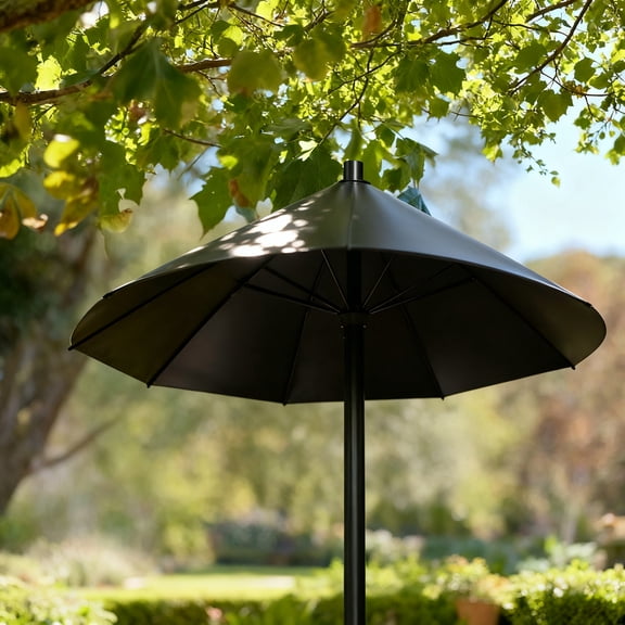 Bird Feeder Squirrel Baffle 16 Inch Anti Squirrel Guard for Pole Mounted Feeders Tool Free Installation Wrap Around Design