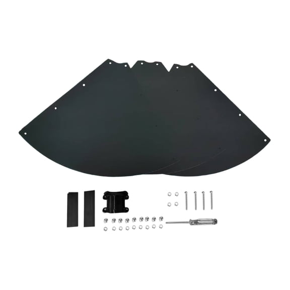 Bird Feeder Squirrel Guard Baffle Shield Wraparound Protector,Heavy Duty Anti Squirrel Deflector for Hanging Birdfeeders 16in 1pc