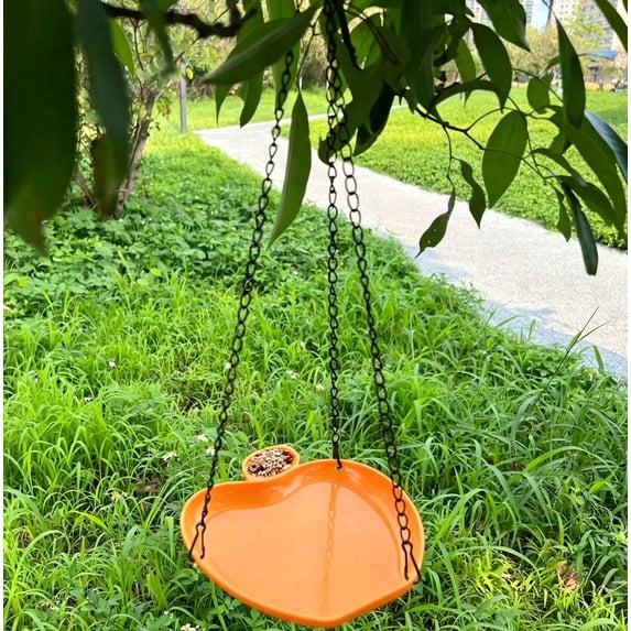 Bird Feeder Squirrel Proof 2-in-1 Apples Shaped Bird Bath And Bird Feeder for Outside Outdoors Attracting Birds